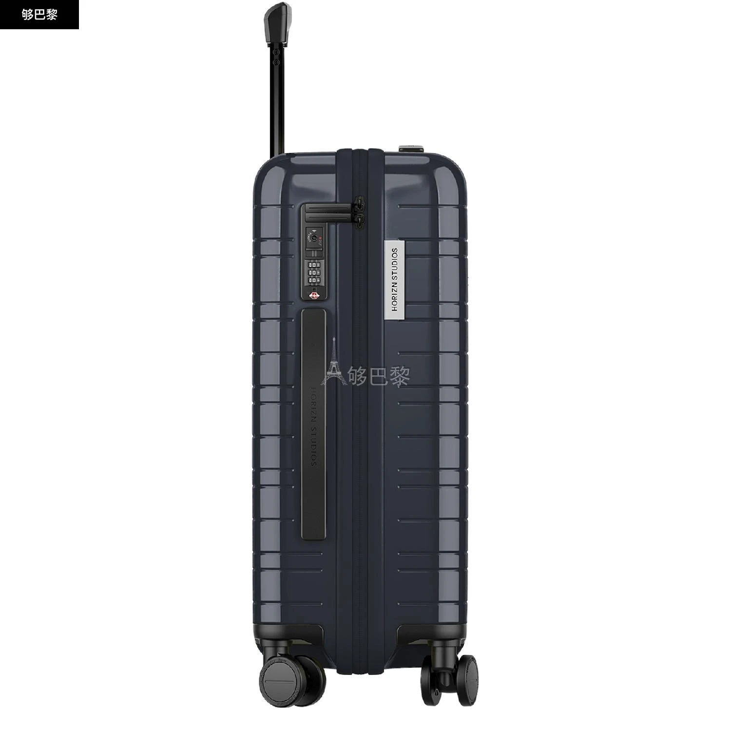 商品Horizn Studios|包邮包税【预售7天发�货】 HORIZN STUDIOS 女士 旅行箱 H5 Essential Cabine Glossy 旅行箱 (35L)  HS3WXE/Glossy Night Blue HORG7354BLU,价格¥4115,第6张图片详细描述