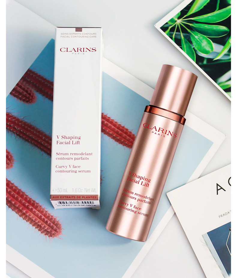 商品Clarins|CLARINS/娇韵诗 V脸精华塑颜紧致精华露 50ML 新版｜包邮【香港直发】,价格¥541,第2张图片详细描述