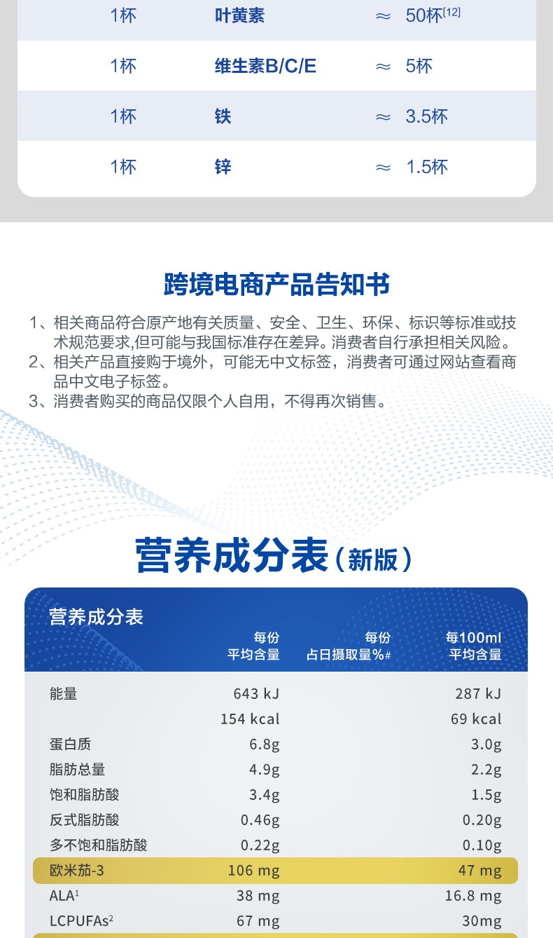 商品Aptamil|澳洲爱他美 白金装 婴幼儿奶粉 4段 900g 3岁以上（国内保税发货）,价格¥532,第4张图片详细描述