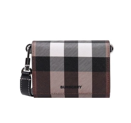 商品Burberry|BURBERRY 拼色女士单肩包 8058270 11*3*9cm,价格¥3038,第1张图片详细描述