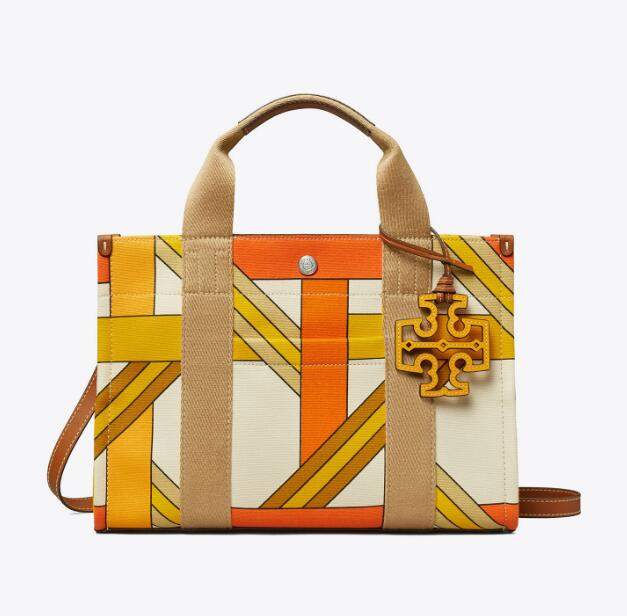 商品Tory Burch|汤丽柏琦迷你小号中号印花托特包（香港仓发货）,价格¥1593,第16张图片详细描述