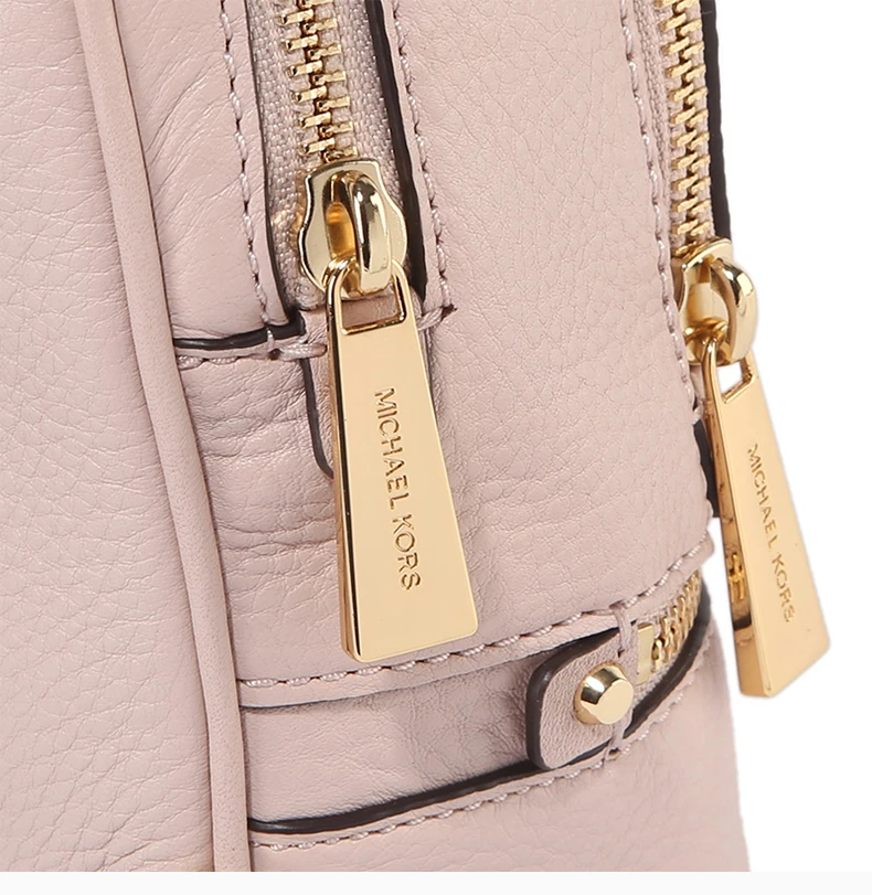 商品Michael Kors|Michael Kors 迈克高仕 RHEA ZIP系列女士双肩包 30T6GEZB1L-SOFTPINK,价格¥1088,第8张图片详细描述