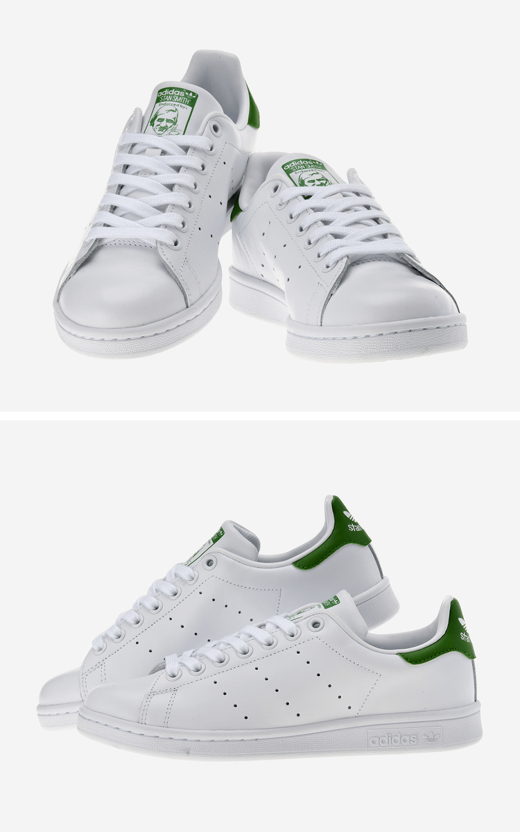 商品【夏休延期至7月底发货】 Adidas|【韩国直邮|包邮包税】阿迪达斯 STAN SMITH  运动鞋 SNEAKERS  M20324 RUNNING WHITE FTW / RUNNING WHITE / FAIR,价格¥416,第2张图片详细描述