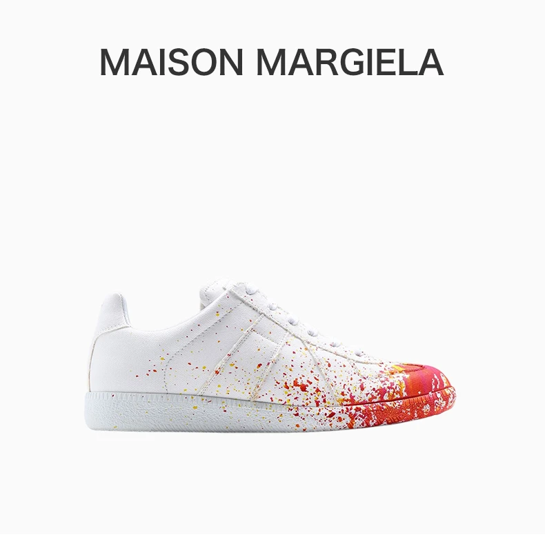 商品MAISON MARGIELA|MAISON MARGIELA 印花女士帆布鞋 S58WS0101-P4129-H8681,价格¥1606,第9张图片详细描述