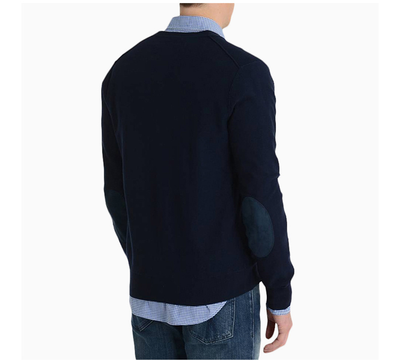 商品Burberry|Burberry 博柏利 男士深蓝色针织开衫 3943465,价格¥1421,第7张图片详细描述