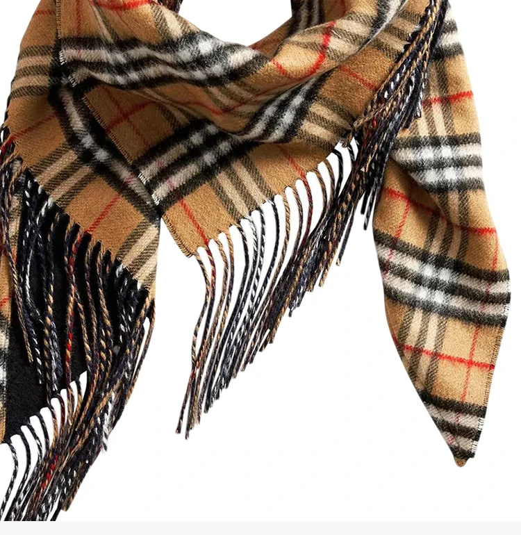商品Burberry|BURBERRY 棕色女士围巾 4068872,价格¥2556,第9张图片详细描述