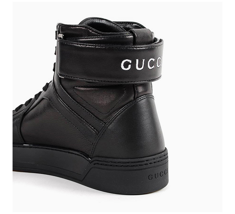 商品[国内直发] Gucci|GUCCI 女士黑色高跟运动鞋 386738-A3840-1000,价格¥5742,第5张图片详细描述