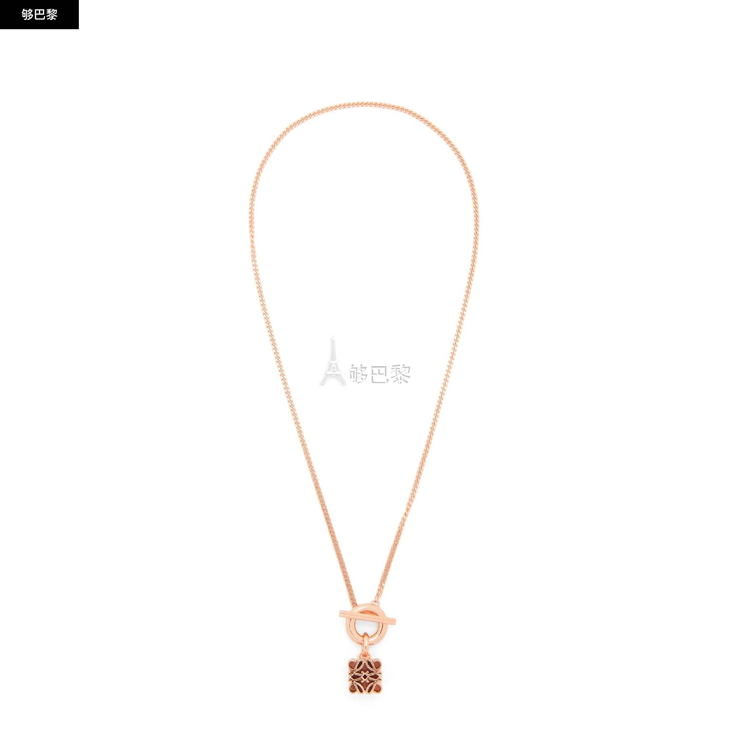 商品Loewe|【预售】 罗意威 25春夏 女士 吊坠 银质 Anagram 挂坠 J821241X23-9500 ,价格¥5615,第2张图片详细描述