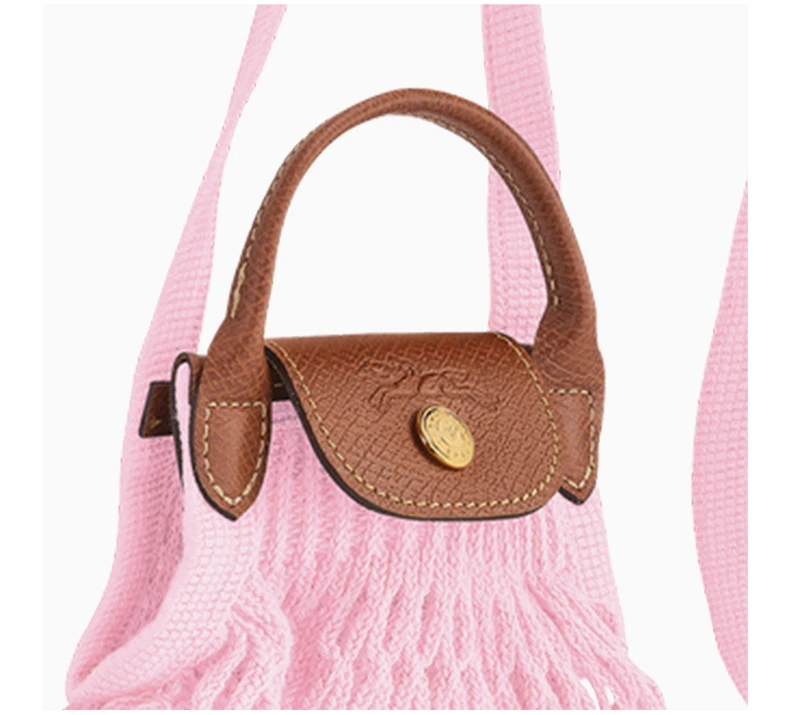 商品[国内直发] Longchamp|LONGCHAMP 粉色女士斜挎包 10139HVH-018,价格¥898,第7张图片详细描述