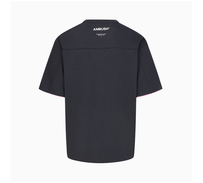商品Ambush|AMBUSH 藏蓝色男士T恤 BMAA003-F20JER001-0730,价格¥1113,第4张图片详细描述