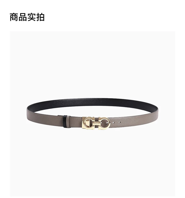 商品[国内直发] Salvatore Ferragamo|SALVATORE FERRAGAMO 棕色女士腰带 23-A565-715198,价格¥1800,第4张图片详细描述
