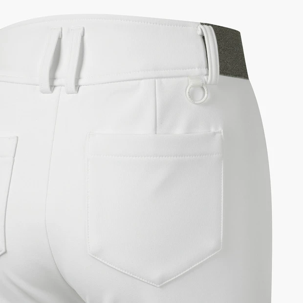 商品【预售商品15天发货】 DESCENTE|高尔夫女性米色粘合喇叭裤展现优雅气质 DO42WFPTO8-IVYG,价格¥1091,第16张图片详细描述