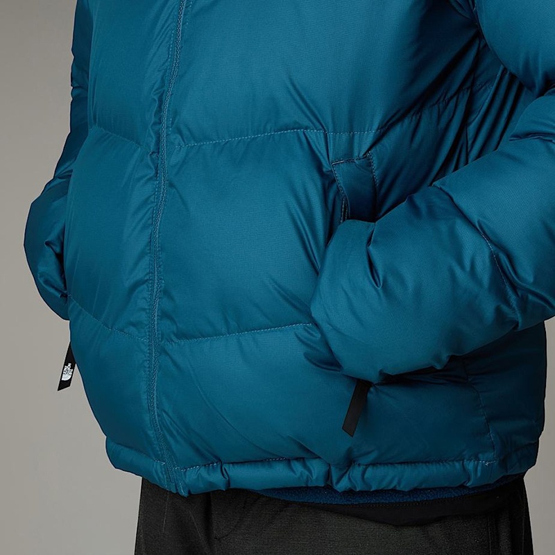 商品The North Face|北面24新款 男士黑色涤纶徽标拉链头羽绒服 NF0A853I-JK3（五色可选）,价格¥2615,第18张图片详细描述