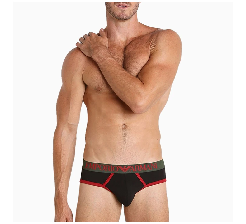 商品[国内直发] Emporio Armani|EMPORIO ARMANI 黑色男士内裤 111947-5A510-00020,价格¥313,第5张图片详细描述