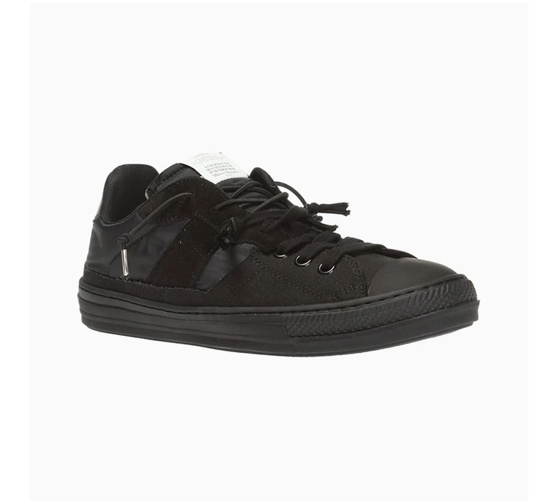 商品MAISON MARGIELA|MAISON MARGIELA 黑色男士帆布鞋 S37WS0480-P2422-T8016,价格¥2115,第4张图片详细描述