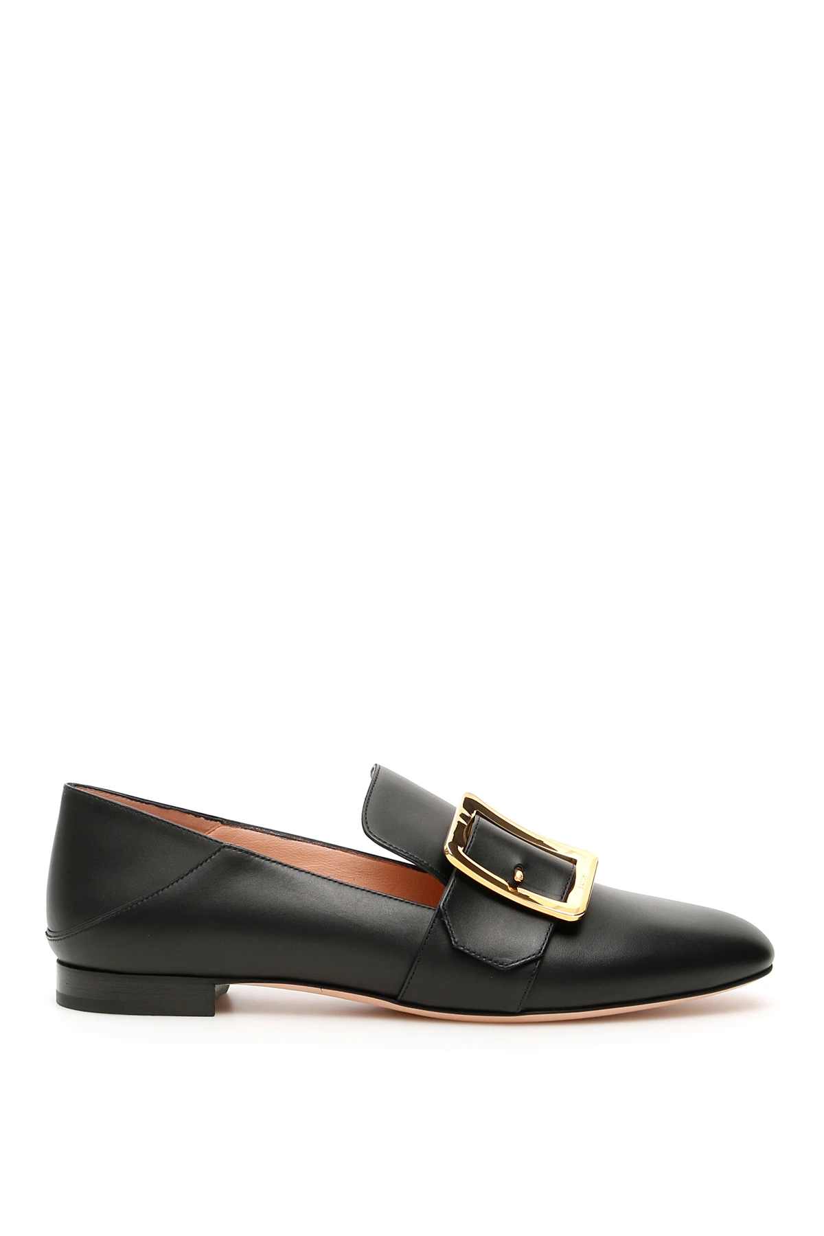 商品Bally|BALLY 女黑色女士平底船鞋 585047-BLACK,价格¥2829,第2张图片详细描述