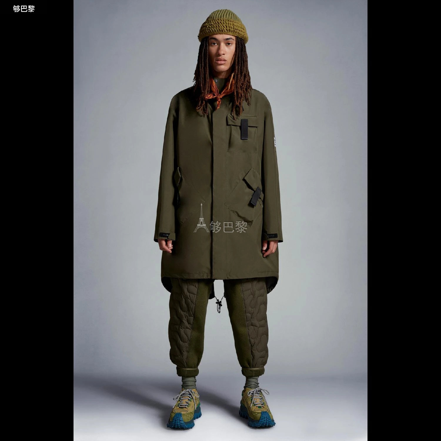 商品Moncler|【预售】 MONCLER盟可睐 24秋冬 男士 大衣 Menger男女款派克大衣 I209D1C00001M3222833,价格¥13440,第6张图片详细描述