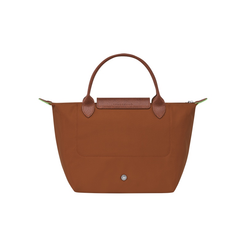 商品Longchamp|LONGCHAMP/珑骧 女士帆布银色五金按扣拉链开合小号手提包,价格¥754,第9张图片详细描述