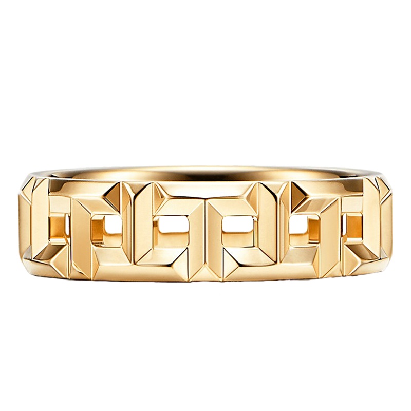 商品Tiffany & Co.|  Tiffany & Co./蒂芙尼 18K 黄金 True 宽式戒指GRP10567,价格¥19438,第4张图片详细描述