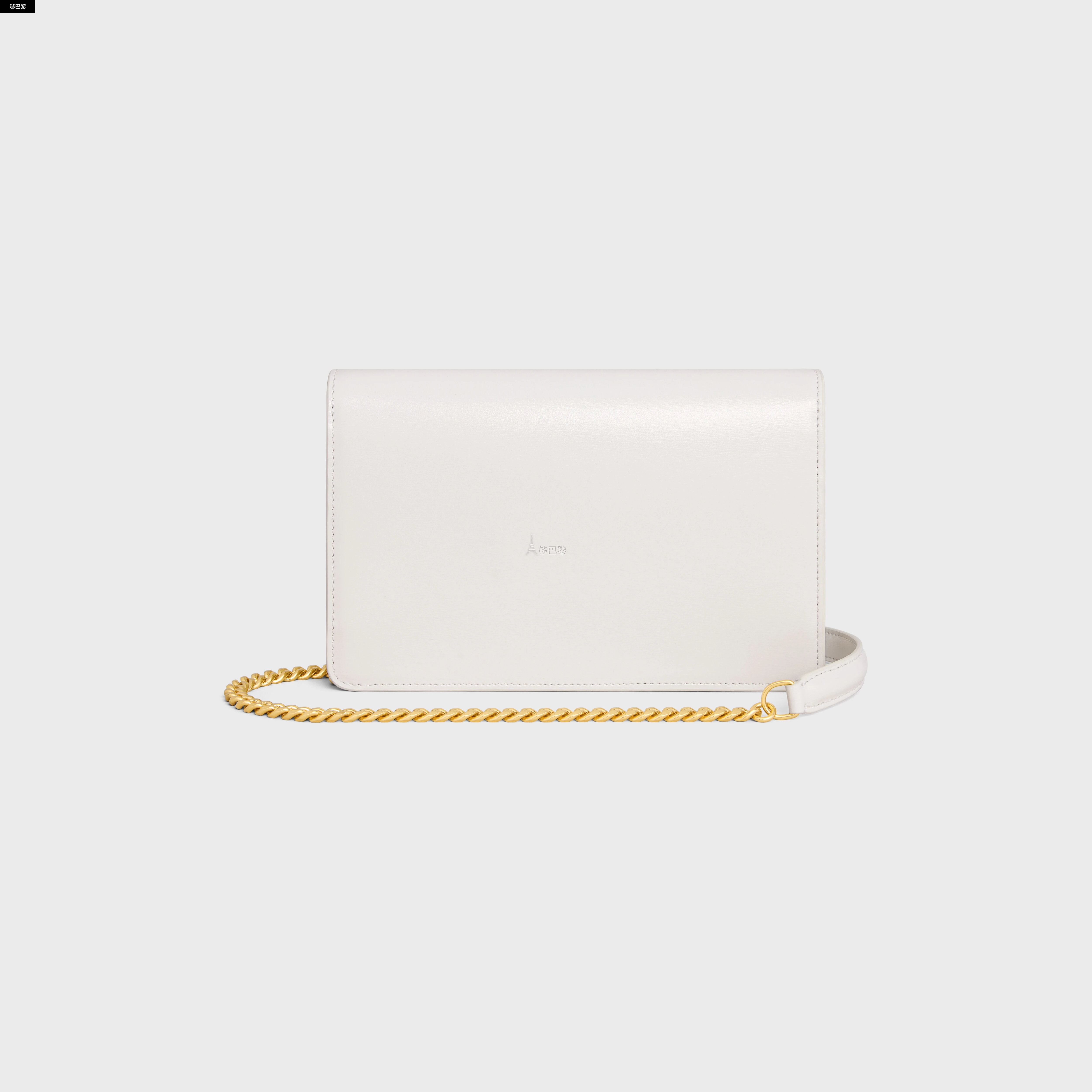 商品Celine|【预售】 赛琳 25春夏 女士 单肩包 POCHETTE AVEC CHAÎNE MARGO EN VEAU BRILLANT 10L033DPV.01RC ,价格¥14828,第5张图片详细描述