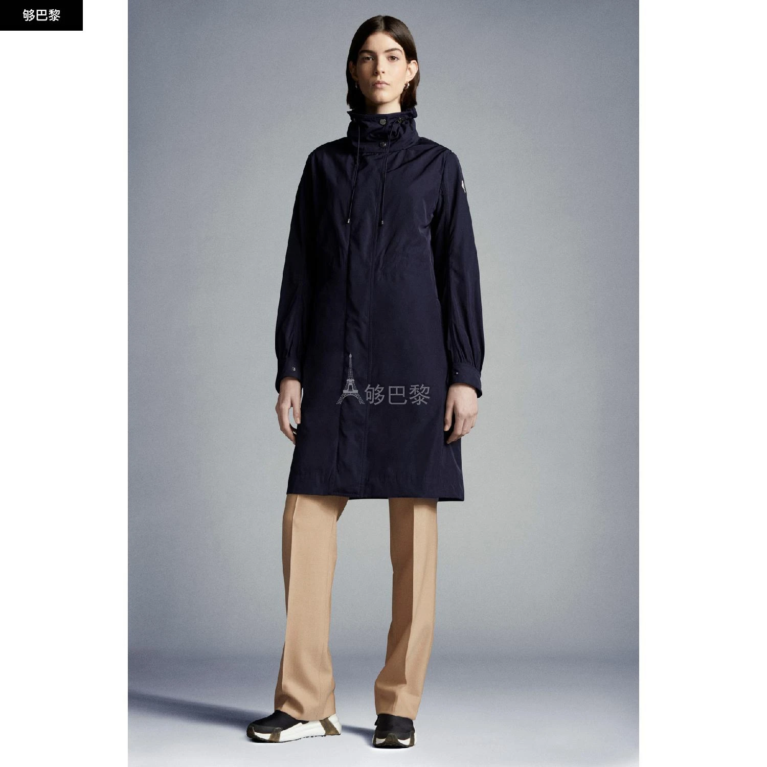 商品Moncler|包邮包税【预售7天发货】 MONCLER盟可睐 24春夏 女士 大衣 Kourou Parka Jacket I10931C0003054543779,价格¥9979,第6张图片详细描述