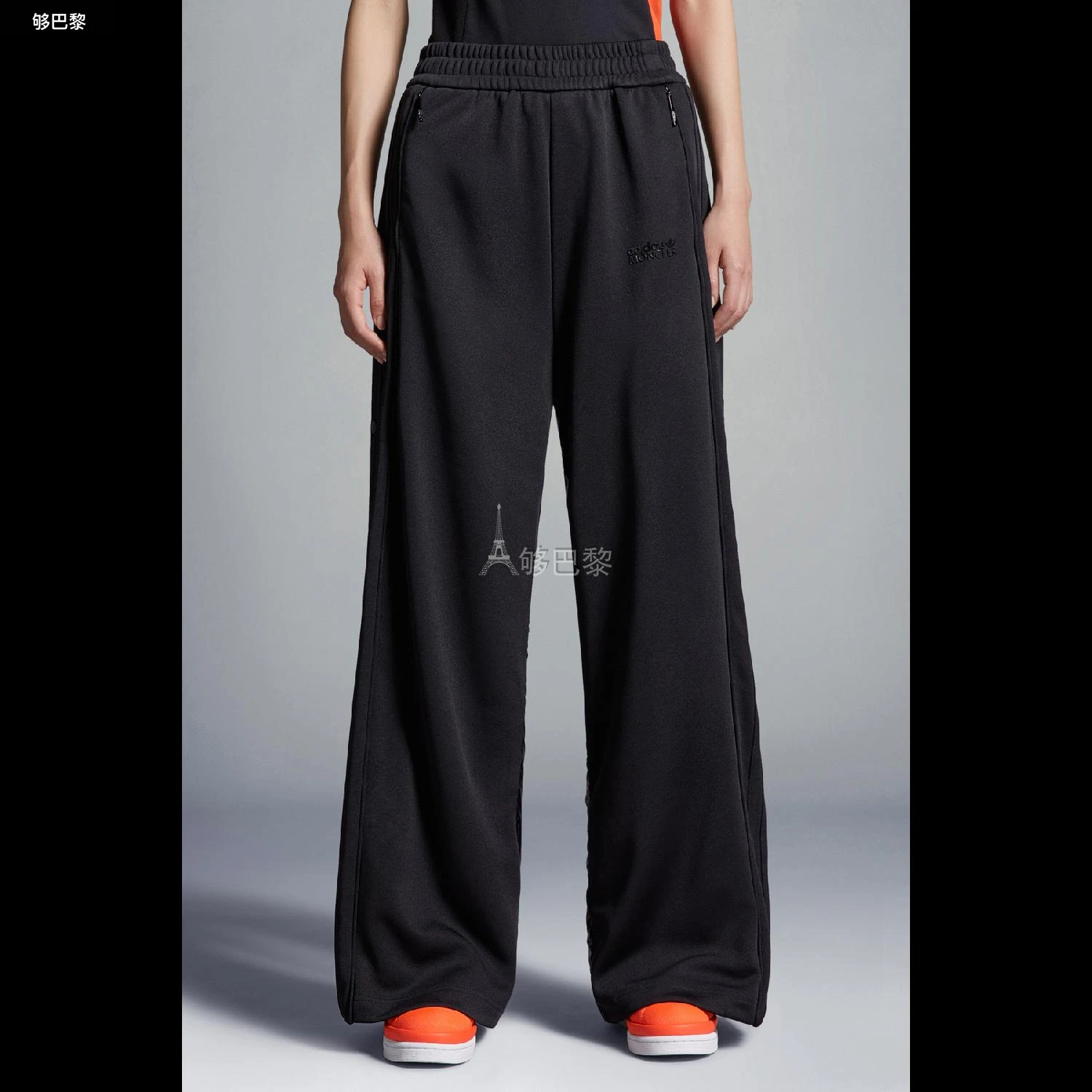 商品Moncler|【预售】 MONCLER盟可睐 24秋冬 女士 休闲裤 Acetate Trackpants I209S8H00001M2291F99,价格¥5706,第6张图片详细描述