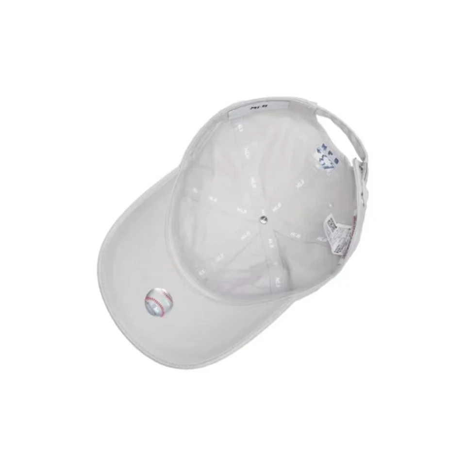 商品MLB|【享贝家】（国内现货-QD）MLB NY大标棒球帽 男女同款 灰白色 3ACP6601N-50GRS,价格¥147,第5张图片详细描述