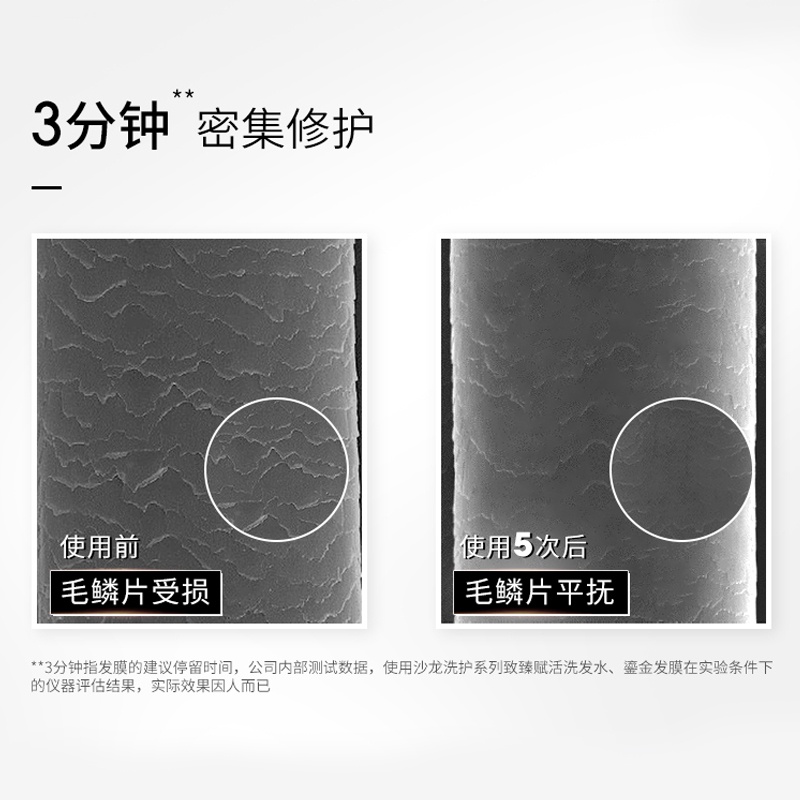 商品[国内直发] L'Oreal Paris|欧莱雅PRO致臻赋活洗发水高端修护奶酪瓶洗发水改善毛躁500ml,价格¥173,第4张图片详细描述