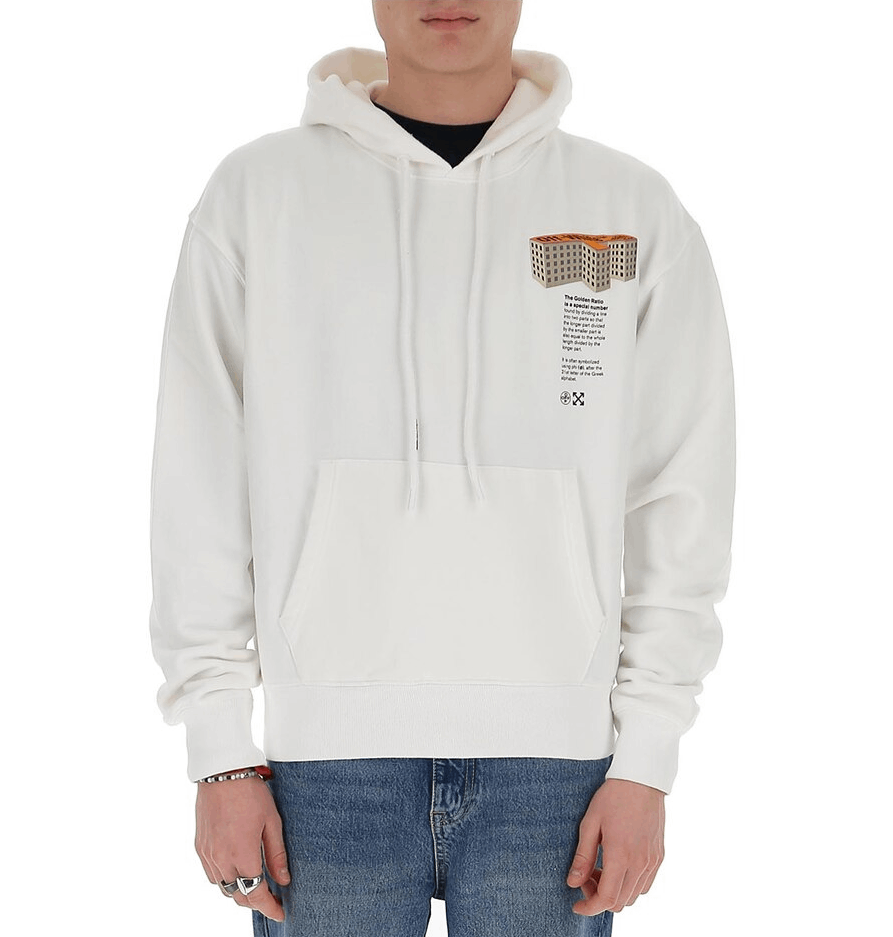 商品Off-White|男棉印花圆领套头卫衣 OMBB037R20E30007-0188（澳门仓发货）,价格¥2785,第4张图片详细描述