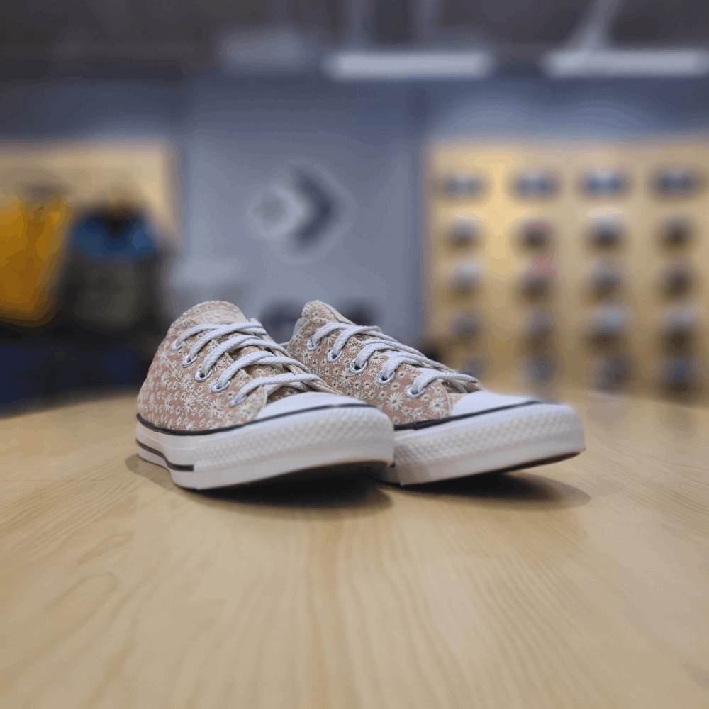 商品【预售商品15天发货】 Converse|【韩国直邮|包邮包税】匡威[converse] 女性运动鞋 CTAS OX VACHETTA BEIGE/NATURAL IVORY 571283C,价格¥441,第3张图片详细描述