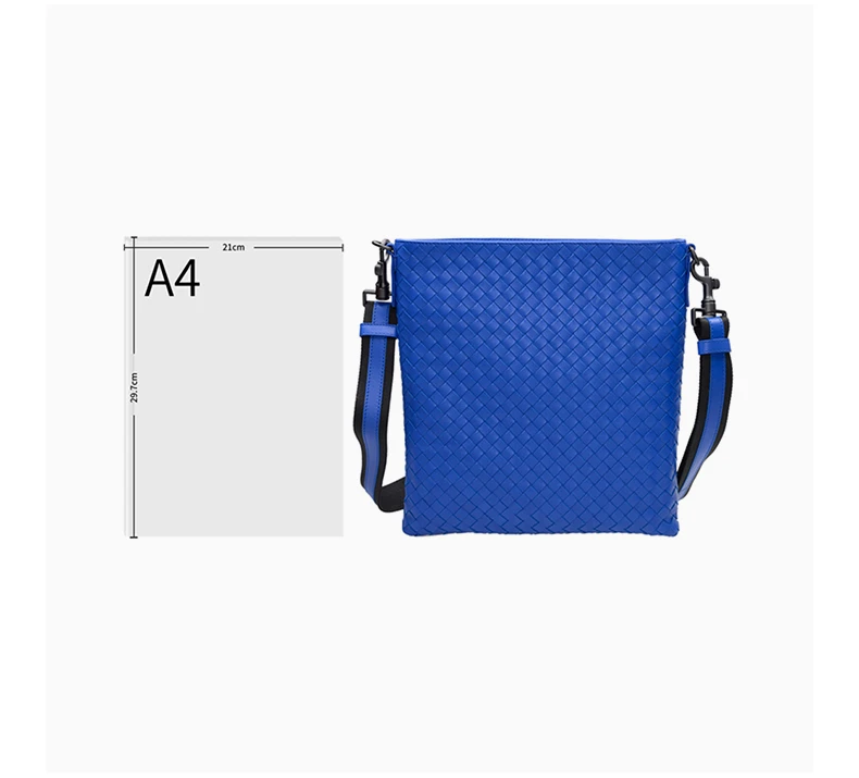 商品[国内直发] Bottega Veneta|BOTTEGA VENETA 蓝色女士斜挎包 276356-V465C-4374,价格¥8378,第7张图片详细描述
