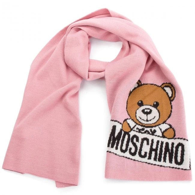 商品[国内直发] Moschino|MOSCHINO 粉色女士围巾 30572-M1857-008,价格¥485,第1张图片详细描述