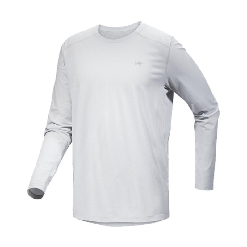 商品Arc'teryx|ARCTERYX始祖鸟 CORMAC CREW 男士长袖白色T恤,价格¥606,第6张图片详细描述