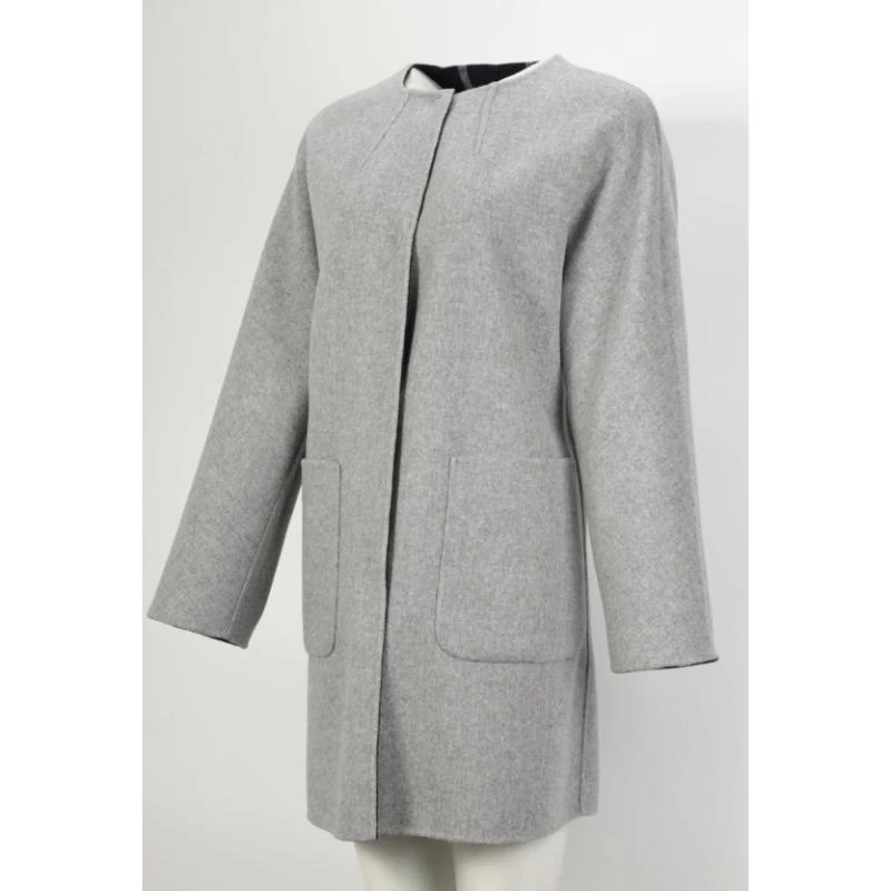商品Max Mara|MAX MARA 灰色女士大衣 60810372-600-003,价格¥5426,第1张图片详细描述
