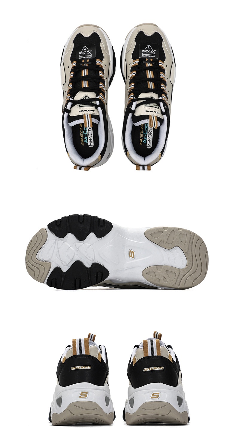 商品[国内直发] SKECHERS|熊猫鞋 D'LITES 3.0男士运动休闲鞋 老爹鞋,价格¥388,第5张图片详细描述