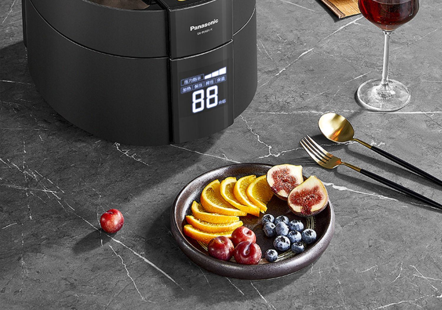 商品[国内直发] Panasonic|Panasonic/松下SR-PE401-K高压力IH电饭煲4L/5L家用智能电饭锅3-4-5-6-8人,价格¥1827,第20张图片详细描述