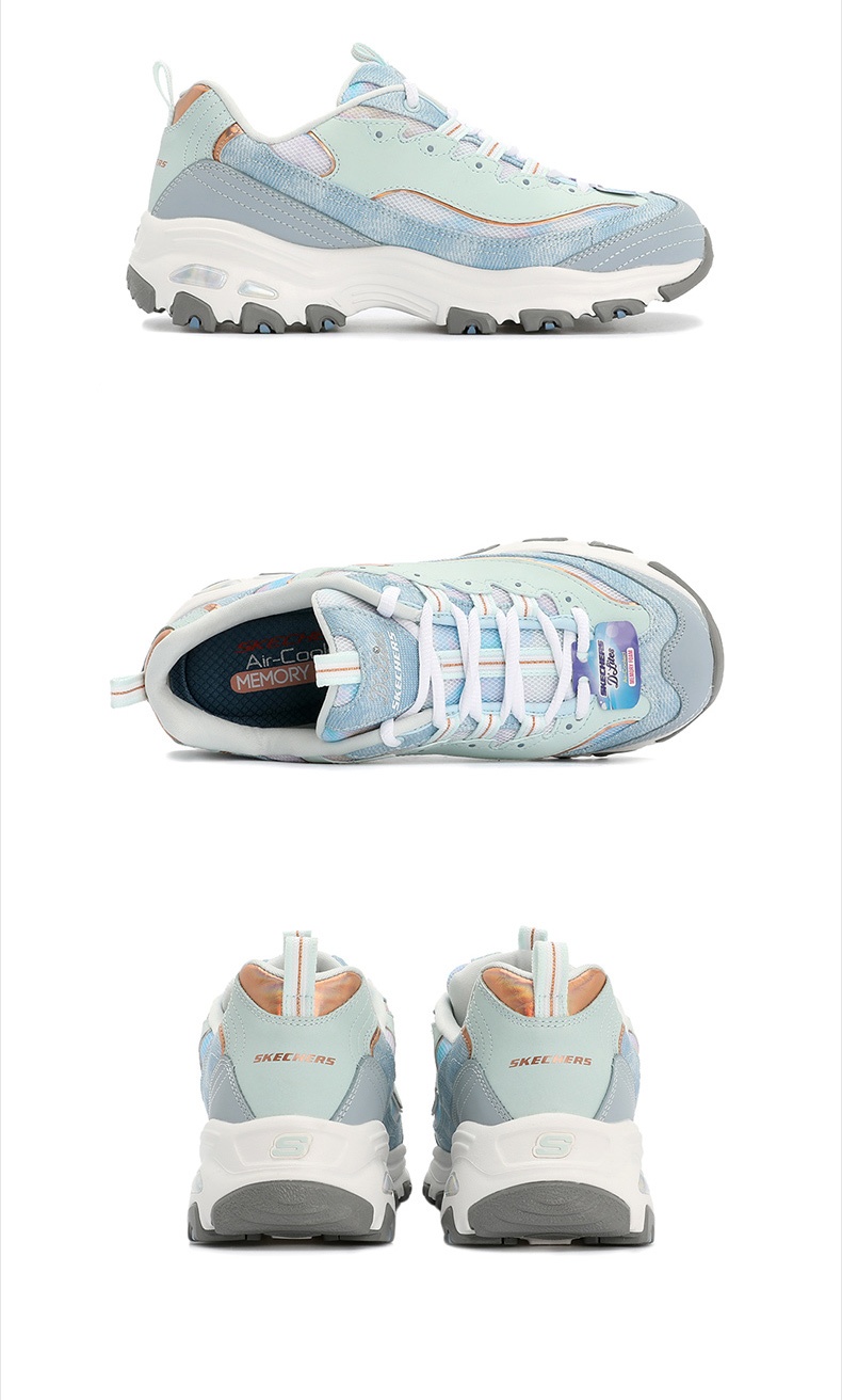 商品[国内直发] SKECHERS|斯凯奇 女 休闲鞋 熊猫鞋 149251-LBMT,价格¥517,第5张图片详细描述