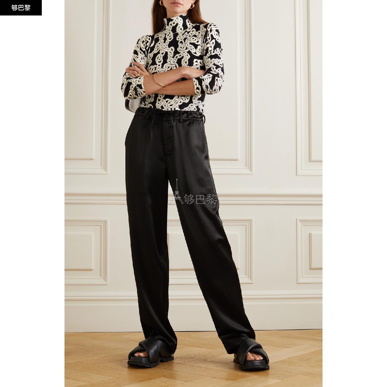 商品Diane von Furstenberg|【特惠5.0折】包邮包税【预售7天发货】 DIANE VON FURSTENBERG 23秋冬 女士 针织衫 Brandy 提花针织美利奴羊毛高领毛衣 1647597287848757 D*VFWL3Q016CCSBK ,价格¥2096,第5张图片详细描述