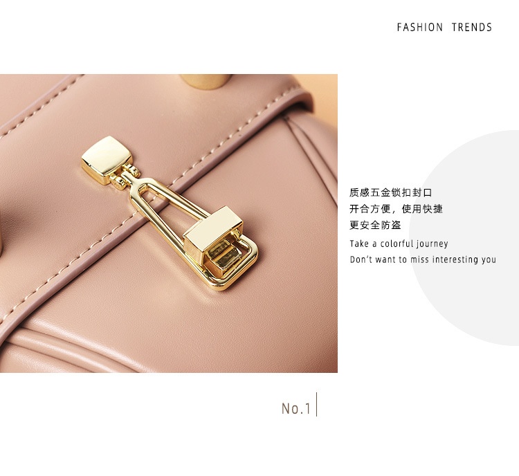 商品[国内直发] YeeCollene|2023新款皮包包女小众设计手提包欧美复古混沌饺子包云吞真皮女包,价格¥296,第10张图片详细描述