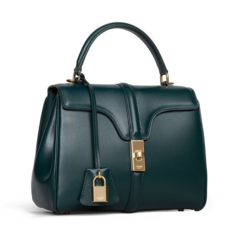 商品Celine|CELINE/赛琳 经典款 女士小号牛皮单肩手提包（多色可选）,价格¥27044,第10张图片详细描述