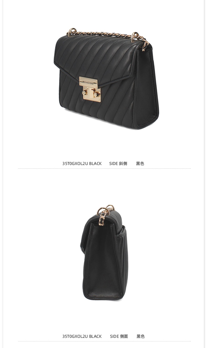 商品Michael Kors|迈克.科尔斯ROSE中号女士人造皮革单肩斜挎包,价格¥1612,第3张图片详细描述