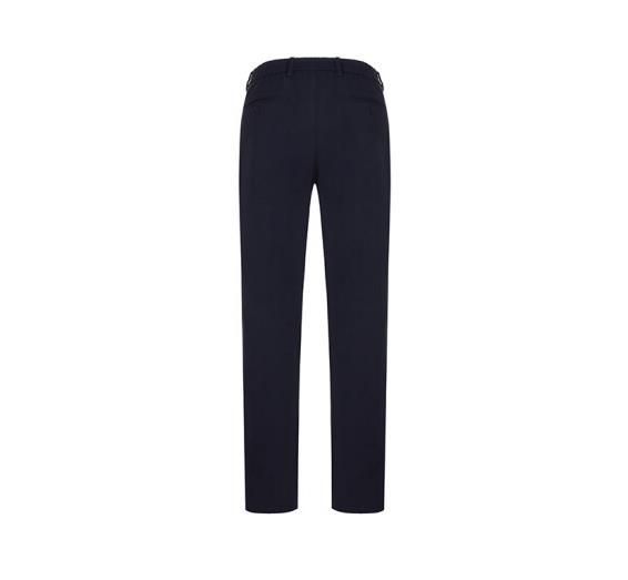 商品Zegna|ZEGNA 男士海军蓝色低腰粘纤混纺休闲裤 ZZ369J-VW163-B09,价格¥1692,第7张图片详细描述