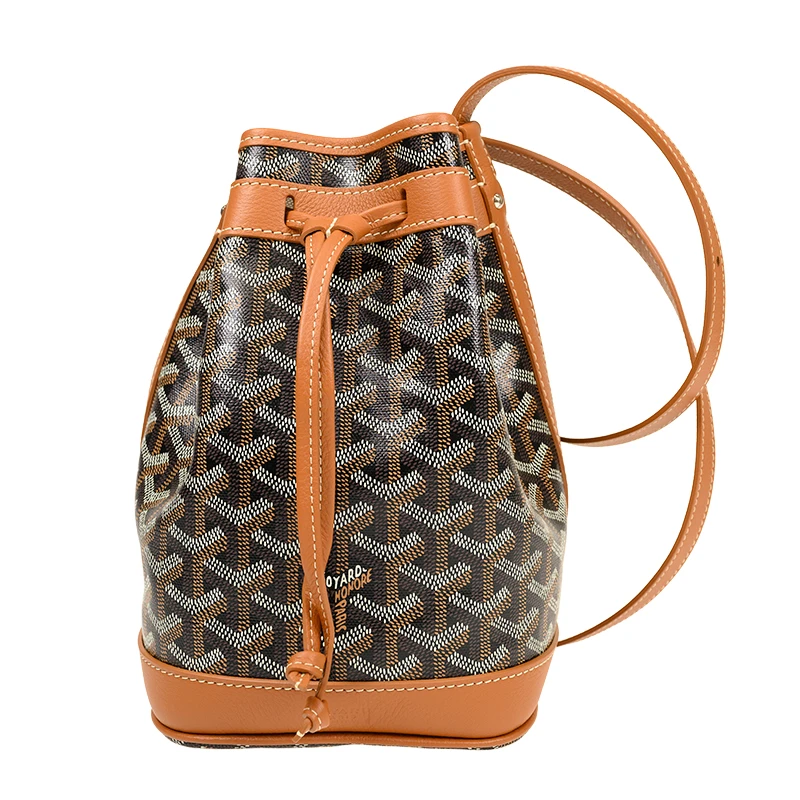 商品[国内直发] Goyard|GOYARD 女士水桶包黑色 PEFLOTPMLTY01CL03P,价格¥27022,第1张图片详细描述