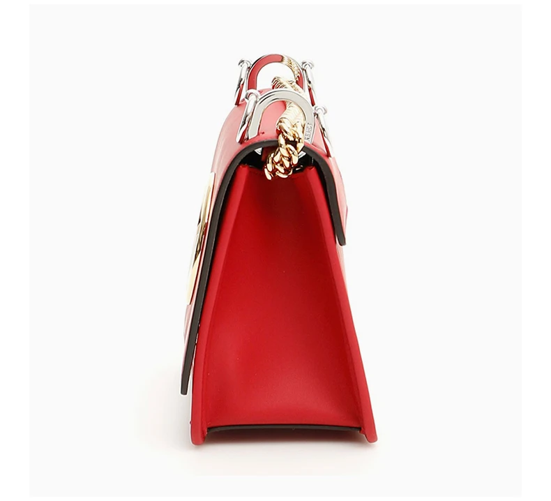 商品[国内直发] Fendi|Fendi 芬迪 女士红色小牛皮单肩包 8BT286-A3QX-F0MVV,价格¥9773,第4张图片详细描述