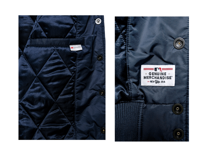 商品New Era|【享贝家】New Era 刺绣休闲长袖棒球服 男女同款 藏青色（预售款，10天发货）13338641,价格¥659,第3张图片详细描述