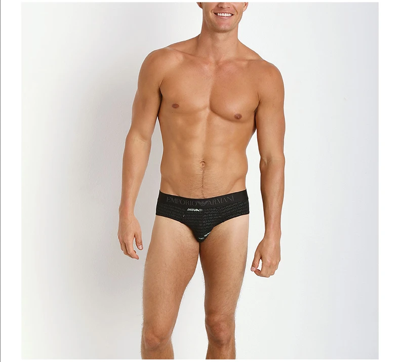 商品[国内直发] Emporio Armani|EMPORIO ARMANI 黑色男士内裤 110814-4A508-17520,价格¥391,第7张图片�详细描述