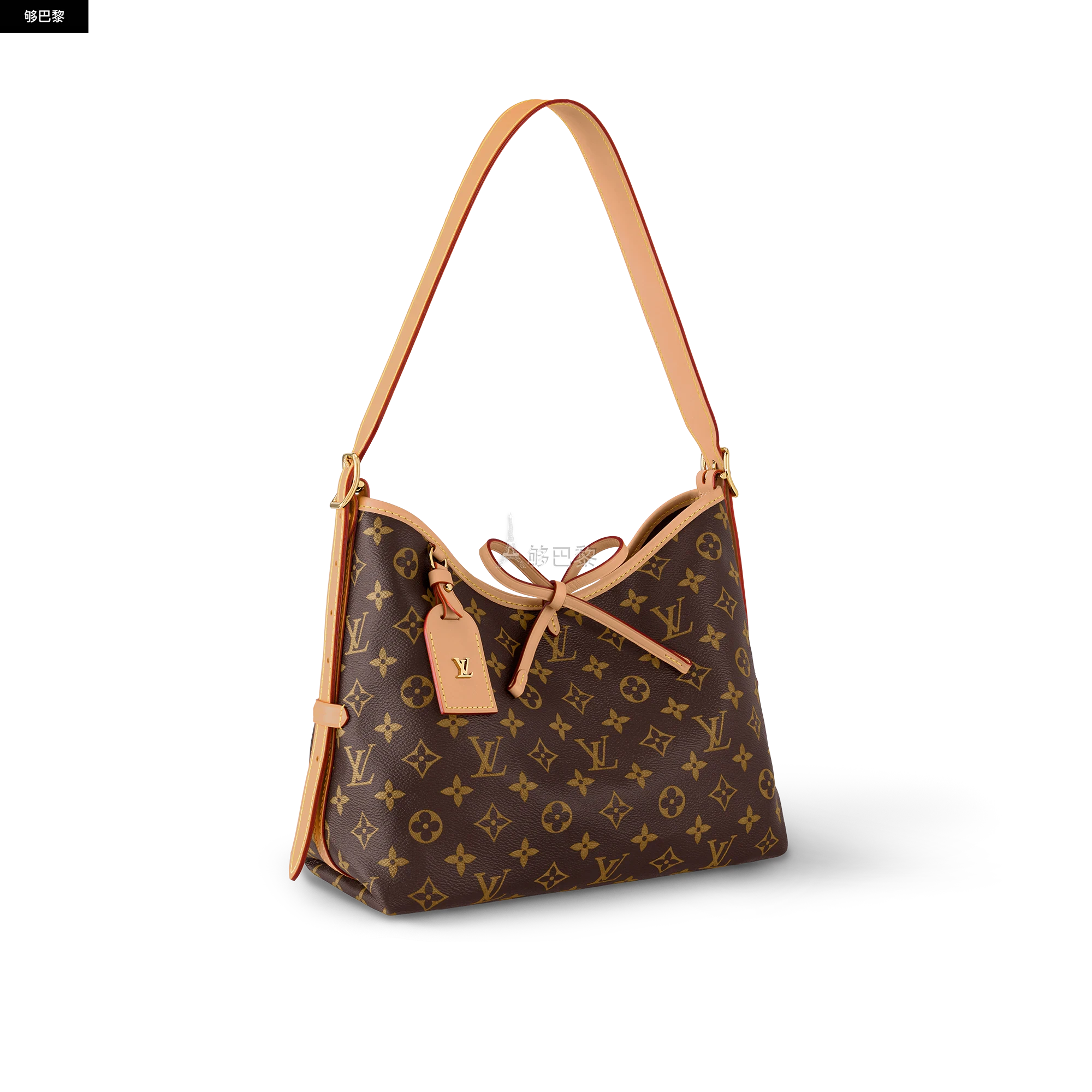 商品Louis Vuitton|【预售】 LV路易威登 25春夏 女士 单肩包 CARRYALL 小号手袋 M46203 ,价格¥24227,第5张图片详细描述