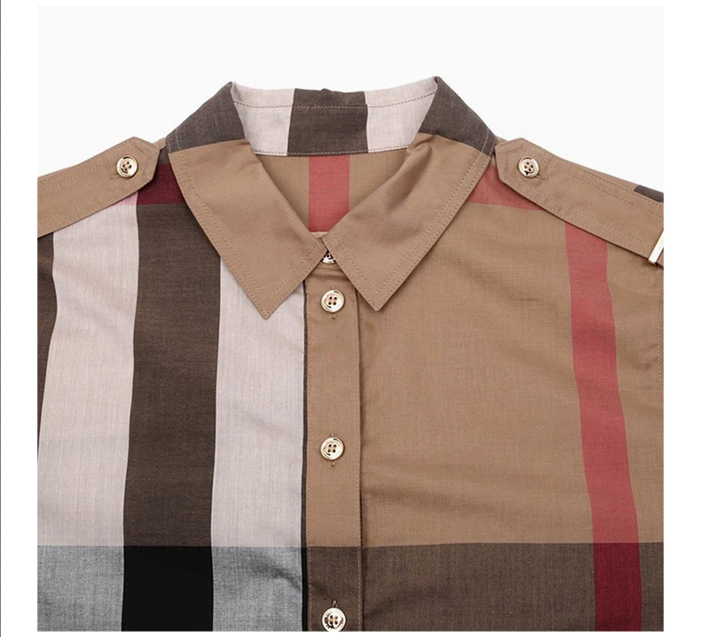 商品[国内直发] Burberry|BURBERRY 格纹女士连衣裙 8027708,价格¥4540,第6张图片详细描述