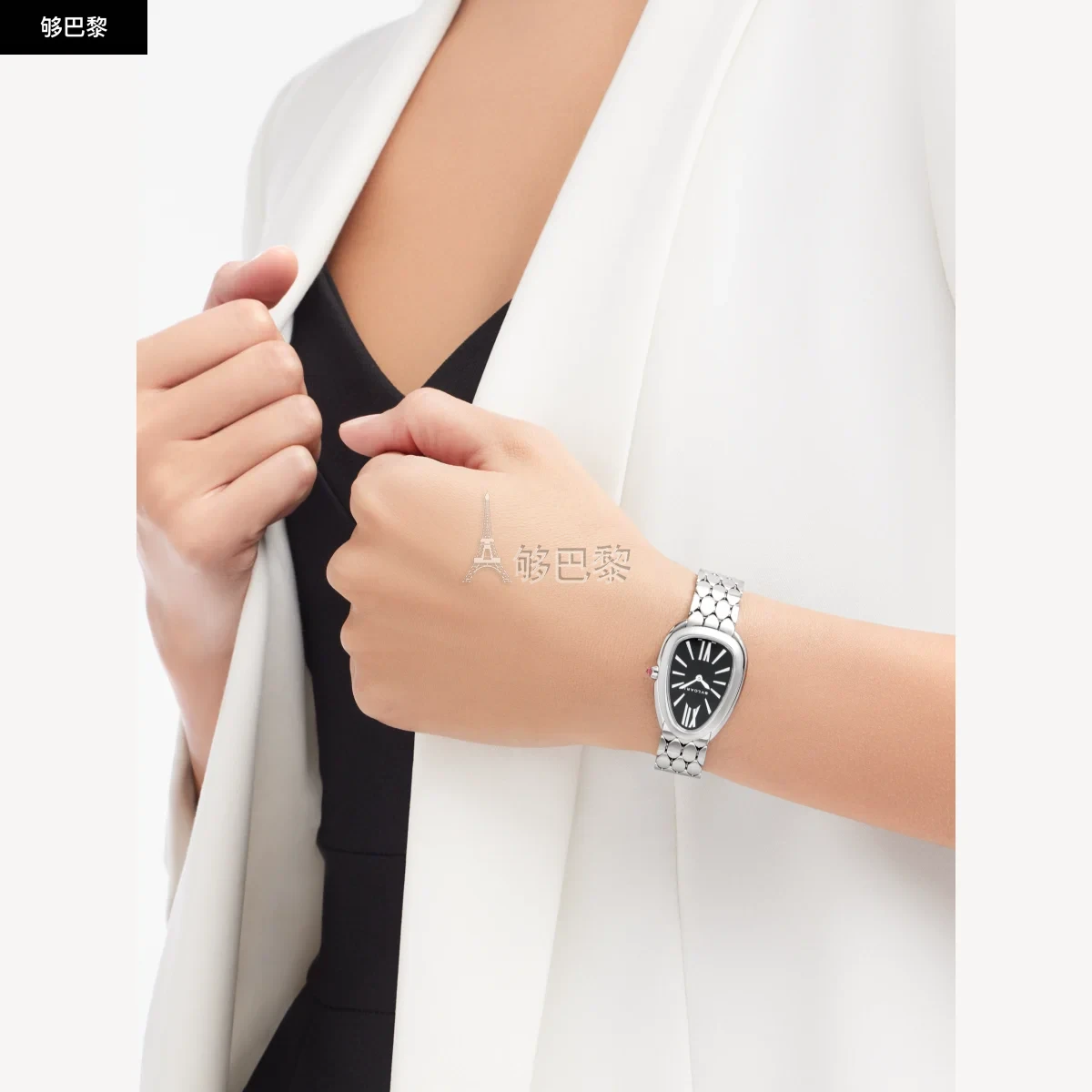 商品BVLGARI|包邮包税【预售7天发货】 BVLGARI宝格丽 24春夏 女士 腕表 SERPENTI SEDUTTORI MONTRE 103952,价格¥47732,第3张图片详细描述