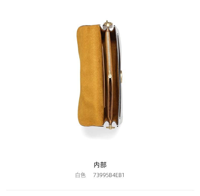 商品[国内直发] Coach|COACH  Tabby小号女士皮质单肩手提信封包 73995B4EB1,价格¥3165,第4张图片详细描述